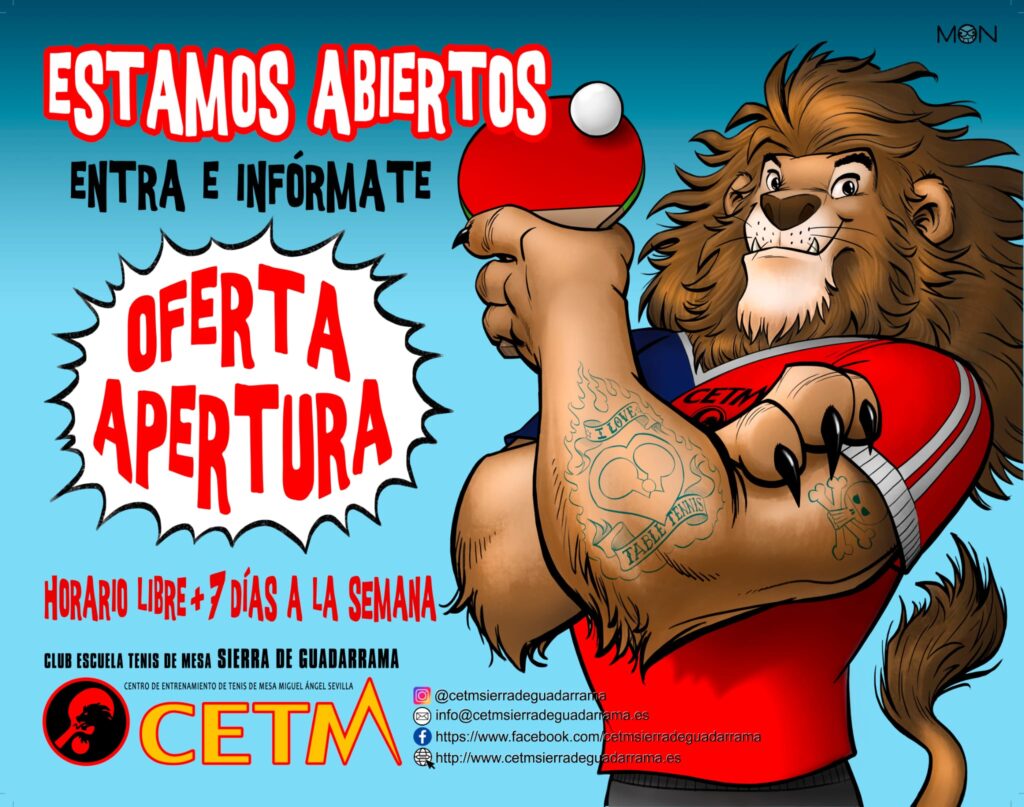 SI TE GUSTA EL TENIS DE MESA Y VIVES EN COLLADO VILLALBA O POR LA ZONA Y QUIERES APRENDER EL DEPORTE O SI SIEMPRE TE HA GUSTADO.... VENTE CON NOSOTROS